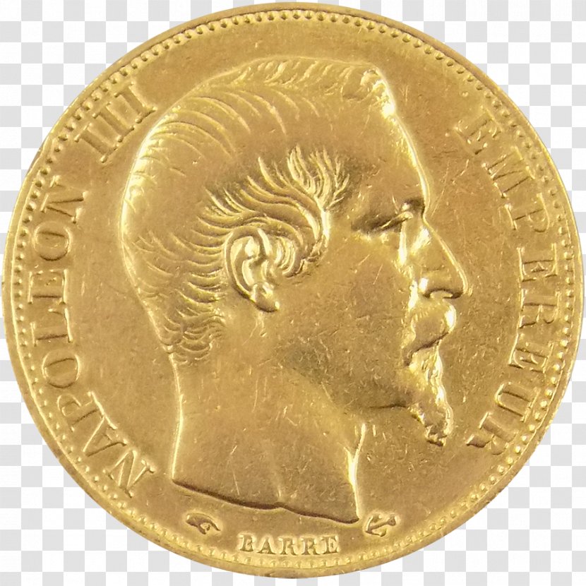 Bronze Medal Coin Gold Metal - Brass - Bullion Transparent PNG