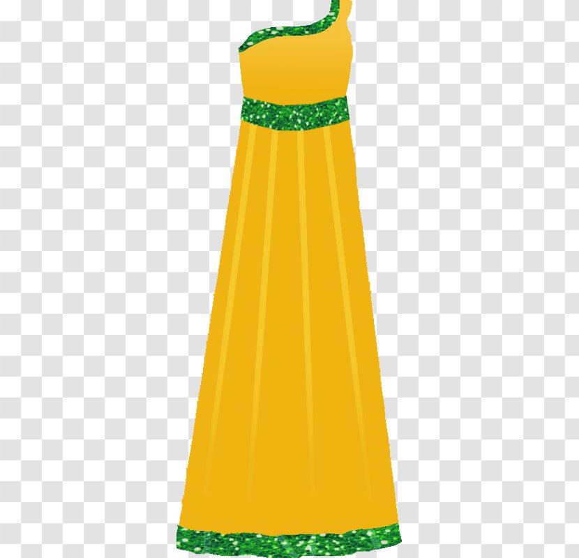 Dress Gown DeviantArt Clip Art - Deviantart - Yellow Transparent PNG
