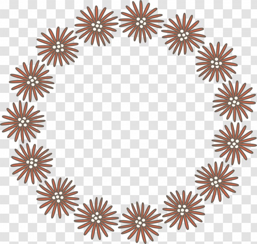 Stock Illustration Royalty-free Circle - Rectangle - Red Chrysanthemum Garlands Transparent PNG