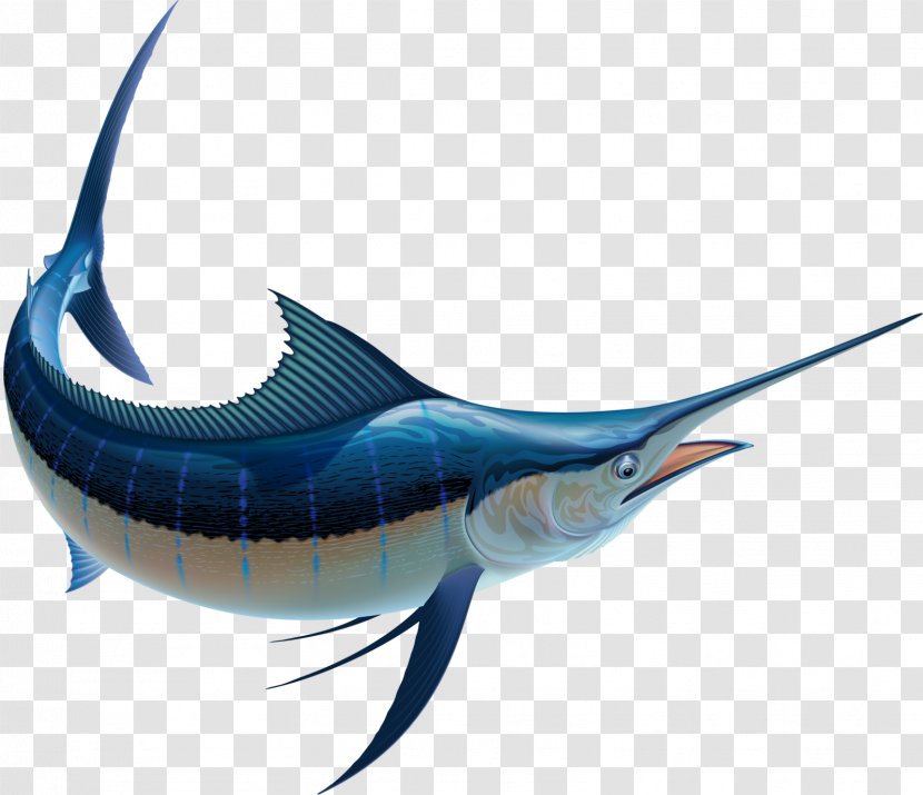 Fish Cartoon - Billfish - Eagleray Bonyfish Transparent PNG