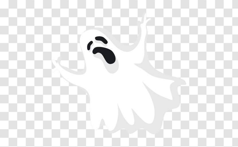 Beak White Desktop Wallpaper Character Clip Art - Hm - Ghost Vector Transparent PNG
