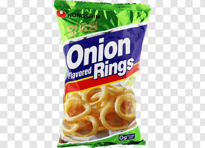 Onion Ring Nongshim Shin Ramyun Snack - Cuisine Transparent PNG
