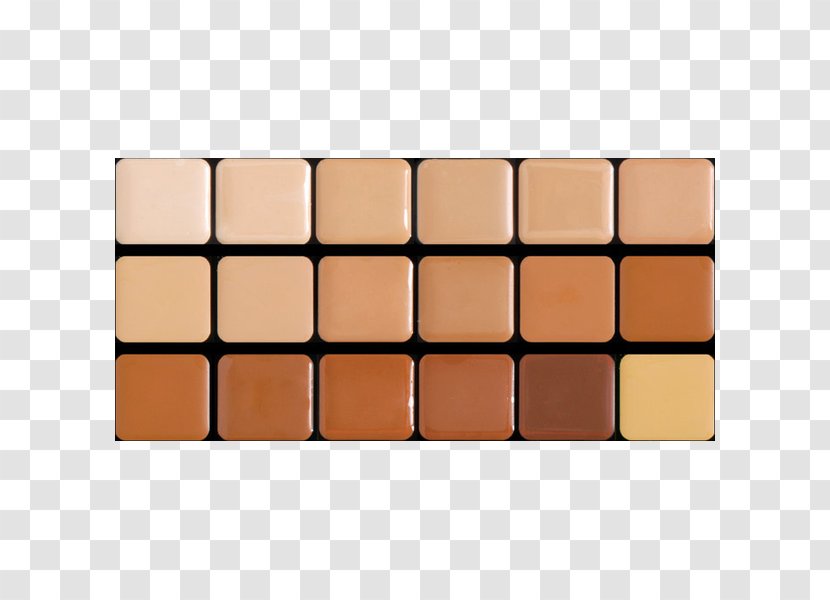 Foundation Cosmetics Palette Cream High-definition Video - Eye Shadow - Continental Shading Transparent PNG