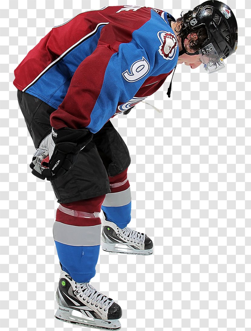 College Ice Hockey Protective Pants & Ski Shorts Snowboard Helmets Skates - Jersey - Avalanche Transparent PNG