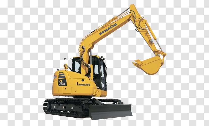 Komatsu Limited Bulldozer Machine Compact Excavator - Construction Equipment Transparent PNG