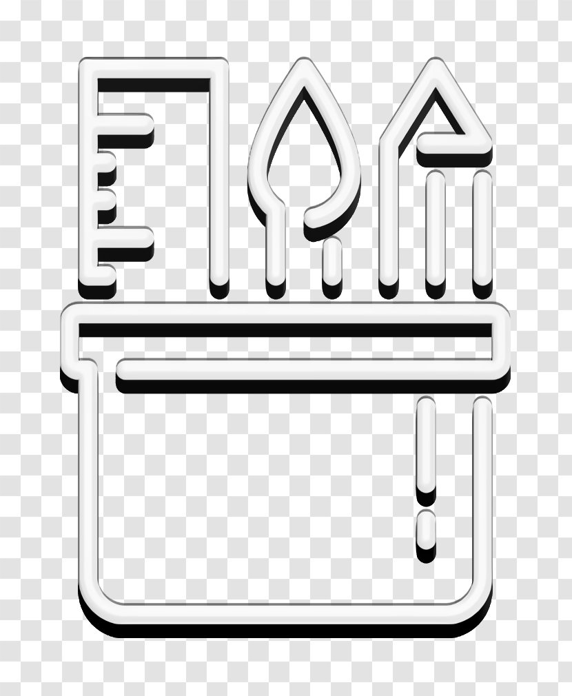 Tools Logo - Text - Line Art Transparent PNG