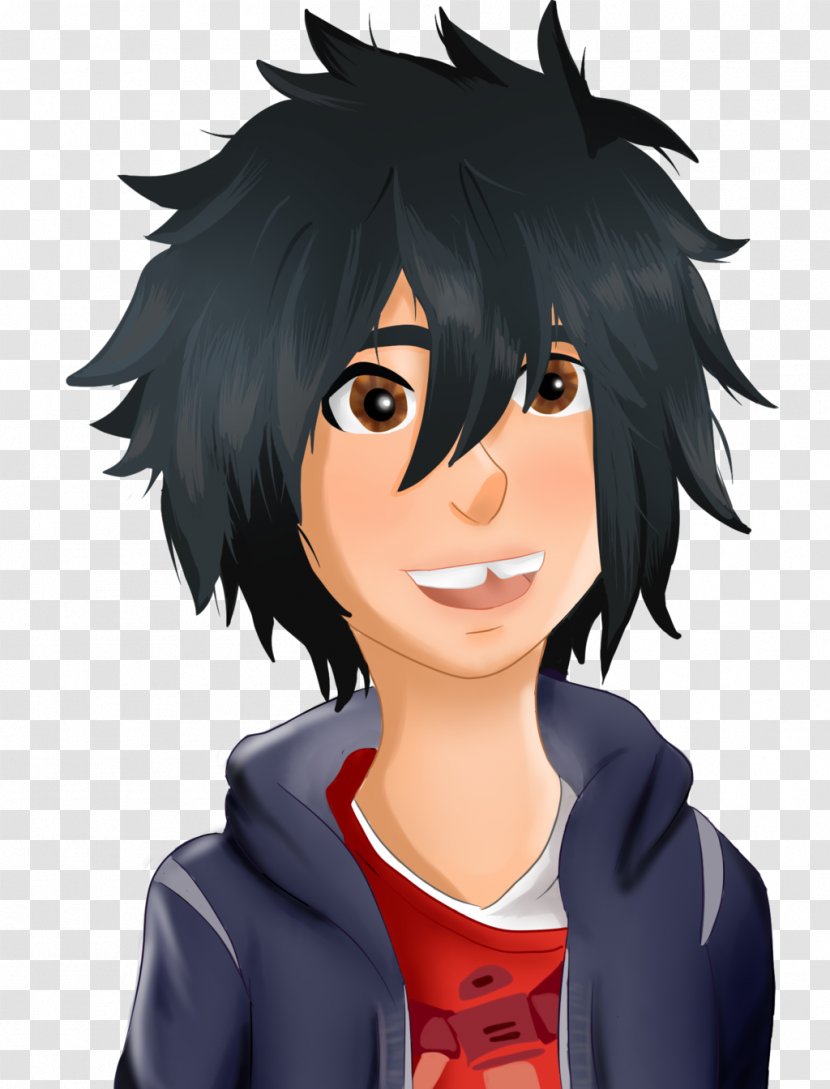 DeviantArt Drawing Fan Art - Silhouette - Hiro Hamada Transparent PNG