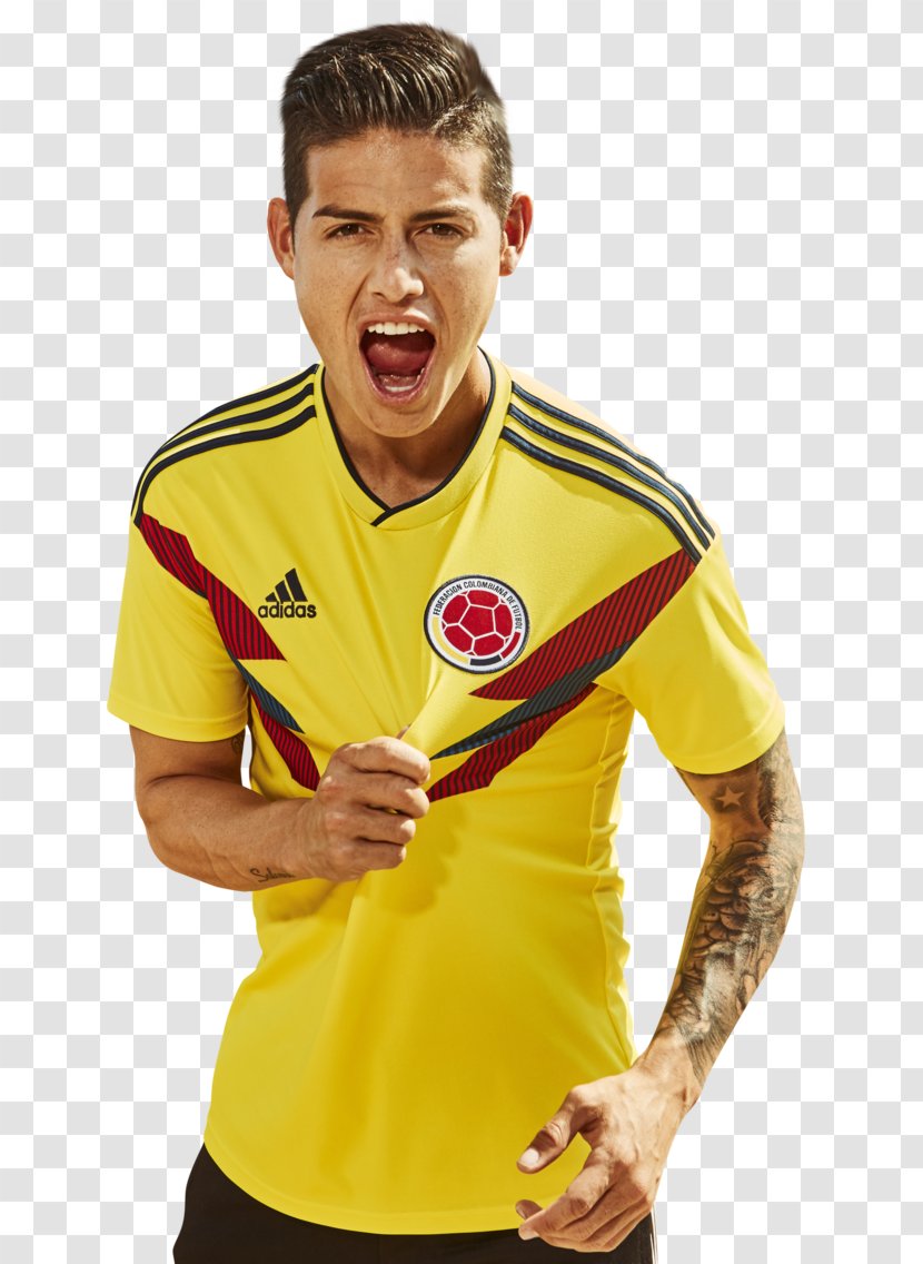 James Rodríguez 2018 World Cup Colombia National Football Team Spain Transparent PNG