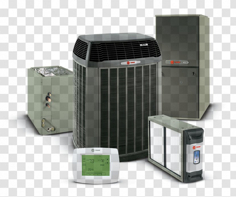 Furnace Trane Dealer Sales Office HVAC Air Conditioning - Conditioner Transparent PNG