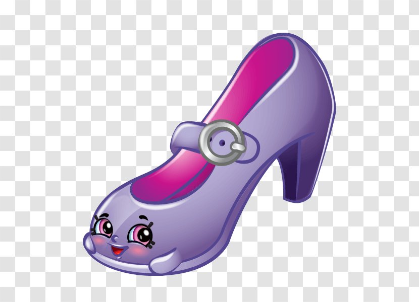 Shopkins Drawing Moose Toys High-heeled Shoe - Color - Toy Transparent PNG