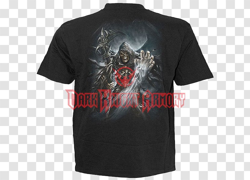 Death Calavera LWP - T Shirt - LAN Multiplayer FPS GrimDark Souls Shirts Transparent PNG