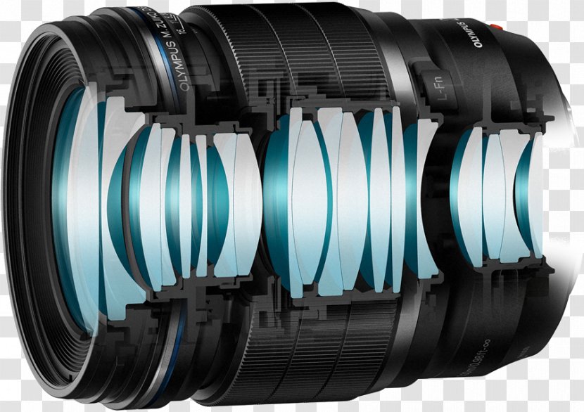 Olympus OM-D E-M5 Mark II E-M1 Zuiko Camera Lens - Plastic Transparent PNG