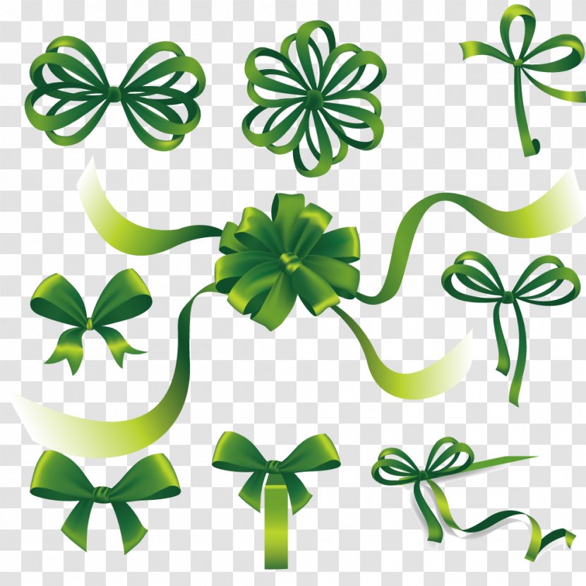 Ribbon Gift Royalty-free Stock Photography - Bow And Arrow - Green Transparent PNG