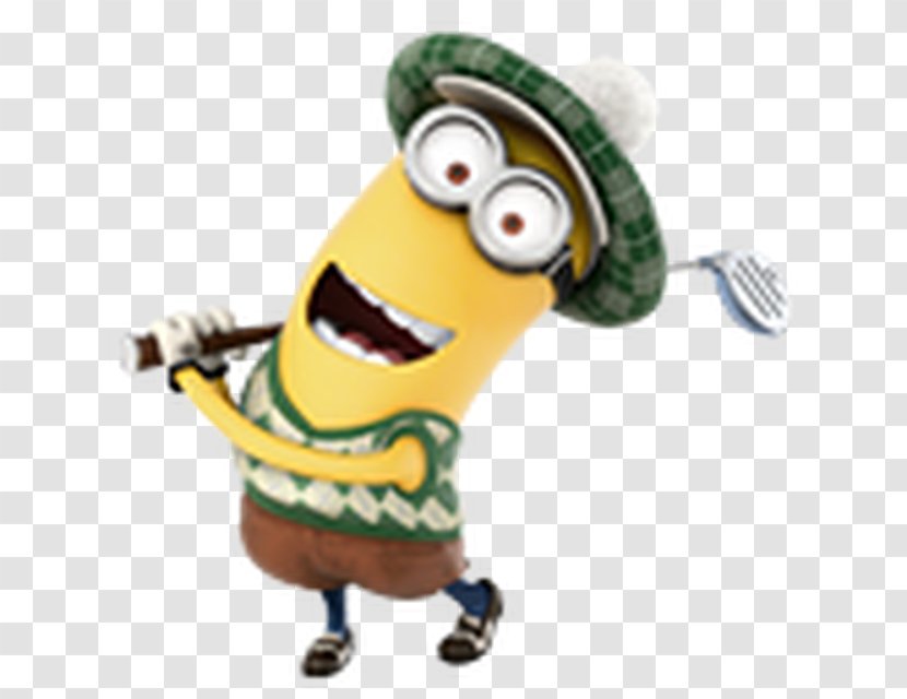 Kevin The Minion Golf Clubs Minions Sport - Toy Transparent PNG