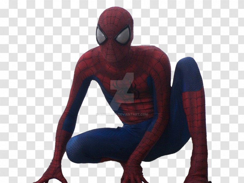 Cobalt Blue Shoulder Joint Character - Spider-man Transparent PNG