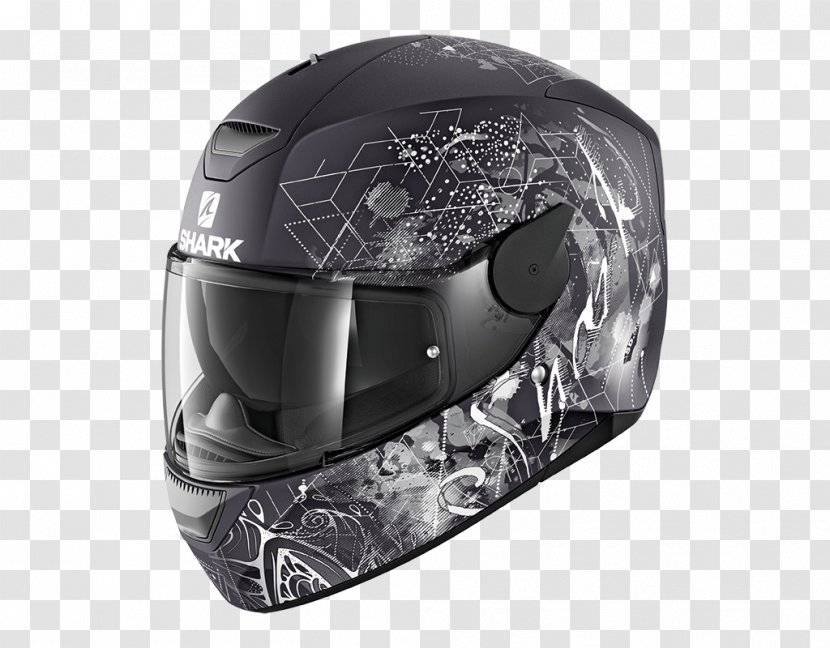 Motorcycle Helmets Shark Visor - Bicycle Clothing Transparent PNG
