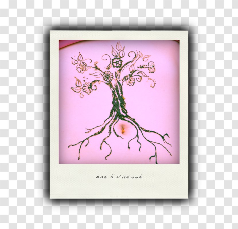 Flower Tree Pink M Font - Bits And Pieces Transparent PNG