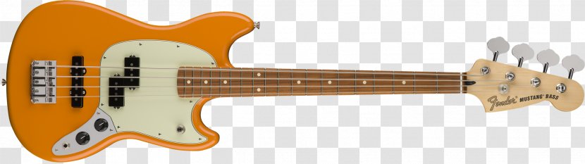 Fender Mustang Bass Precision Guitar Musical Instruments Corporation - Heart Transparent PNG