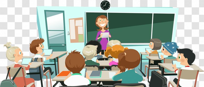 Classroom Education Teacher Student - Blackboard - Students Kids Transparent PNG