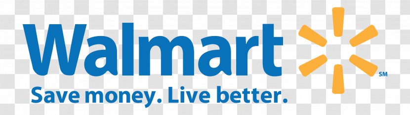Walmart Name Tag Clip Art - Blue - Logo Transparent PNG