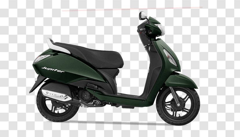 Scooter TVS Jupiter Motor Company Scooty Motorcycle - Accessories Transparent PNG