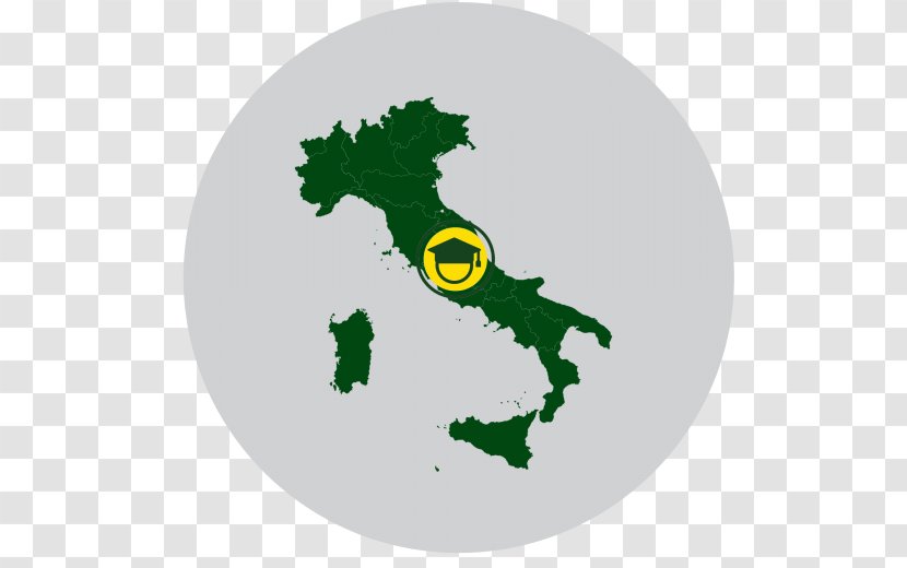 Regions Of Italy Vector Map - Leaf Transparent PNG