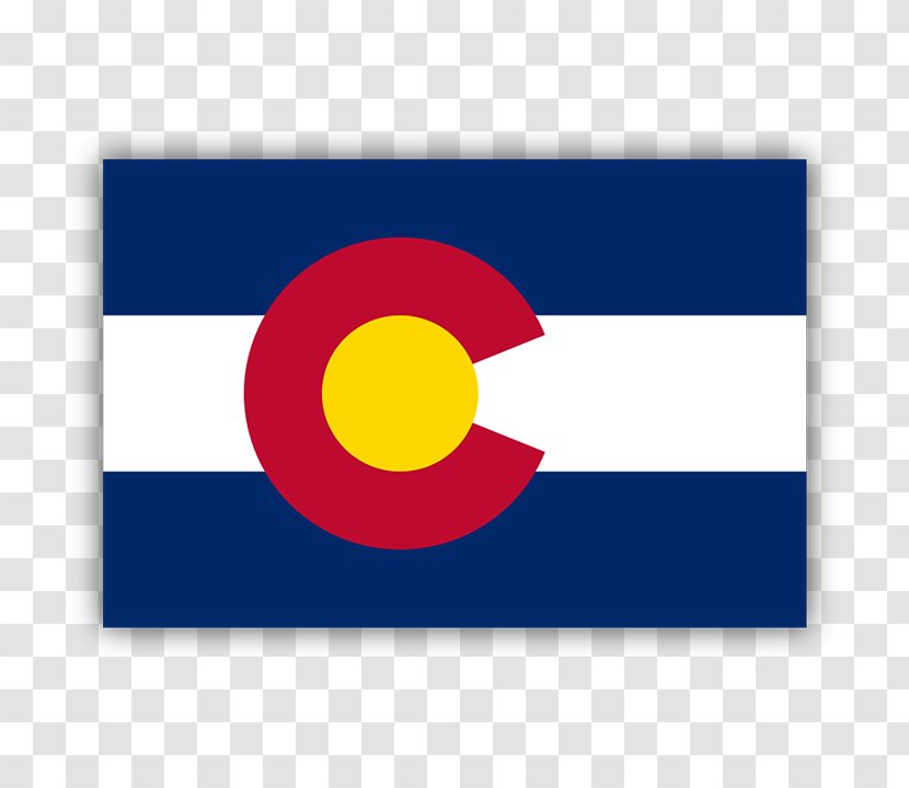Flag Of Colorado Bumper Sticker Decal - Polyvinyl Chloride - Outdoor Advertising Panels Transparent PNG