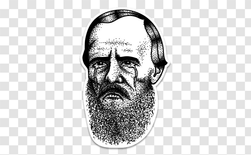 /m/02csf Drawing Forehead Font Beard - Black And White - Russian Transparent PNG