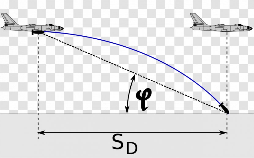 External Ballistics Parabola Airplane Quadratic Equation - Triangle Transparent PNG