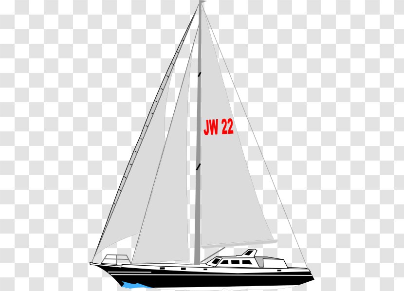 Yacht Sailboat Clip Art - Vehicle - Cliparts Transparent PNG