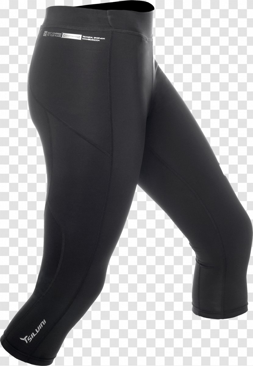 Leggings Knee Pants - Compression Transparent PNG