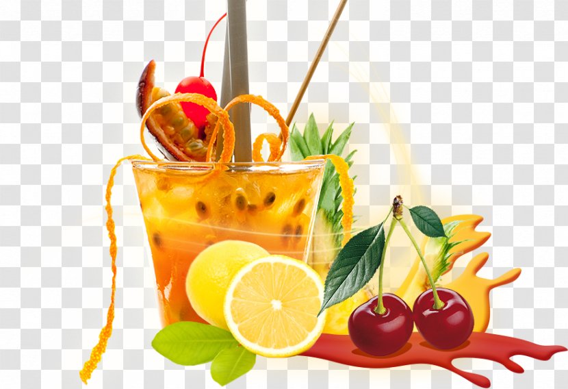 Cocktail Garnish Fruit Drink Syrup - Diet Food Transparent PNG