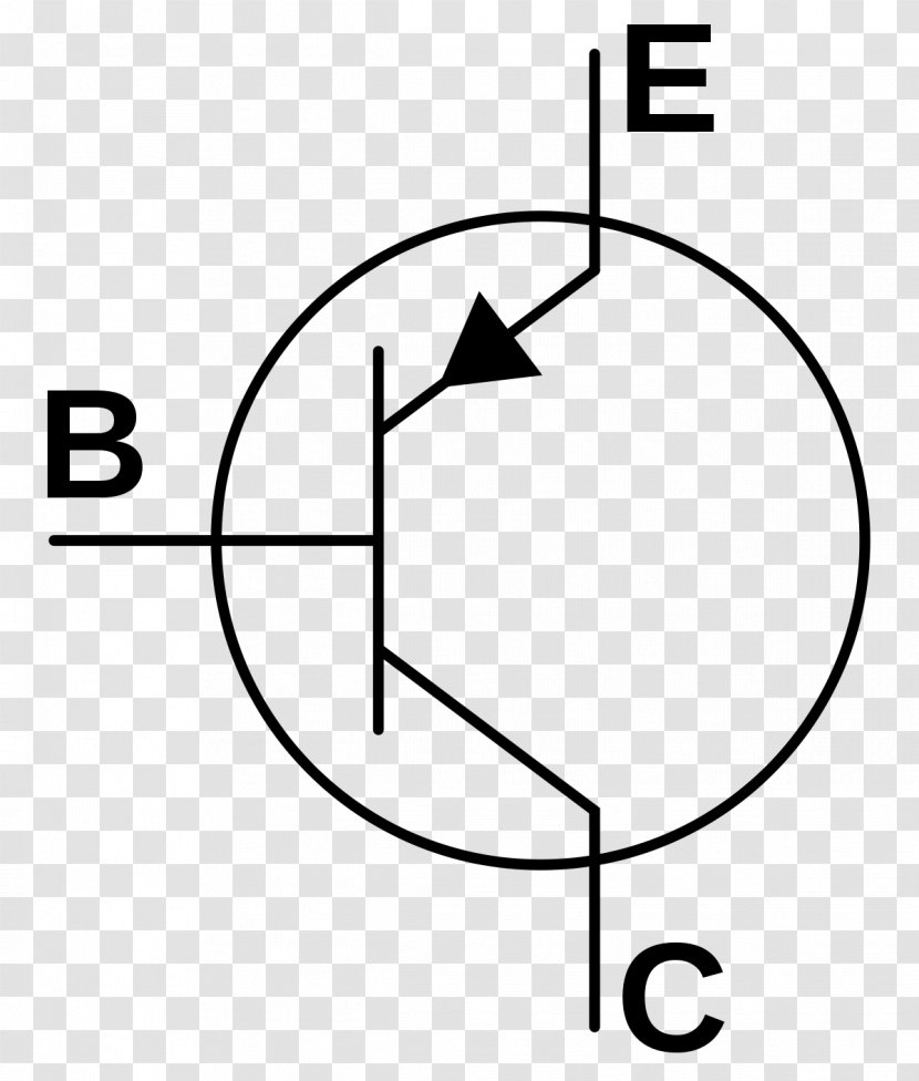 NPN Bipolar Junction Transistor PNP Tranzistor Electronic Symbol - Pnp Transparent PNG