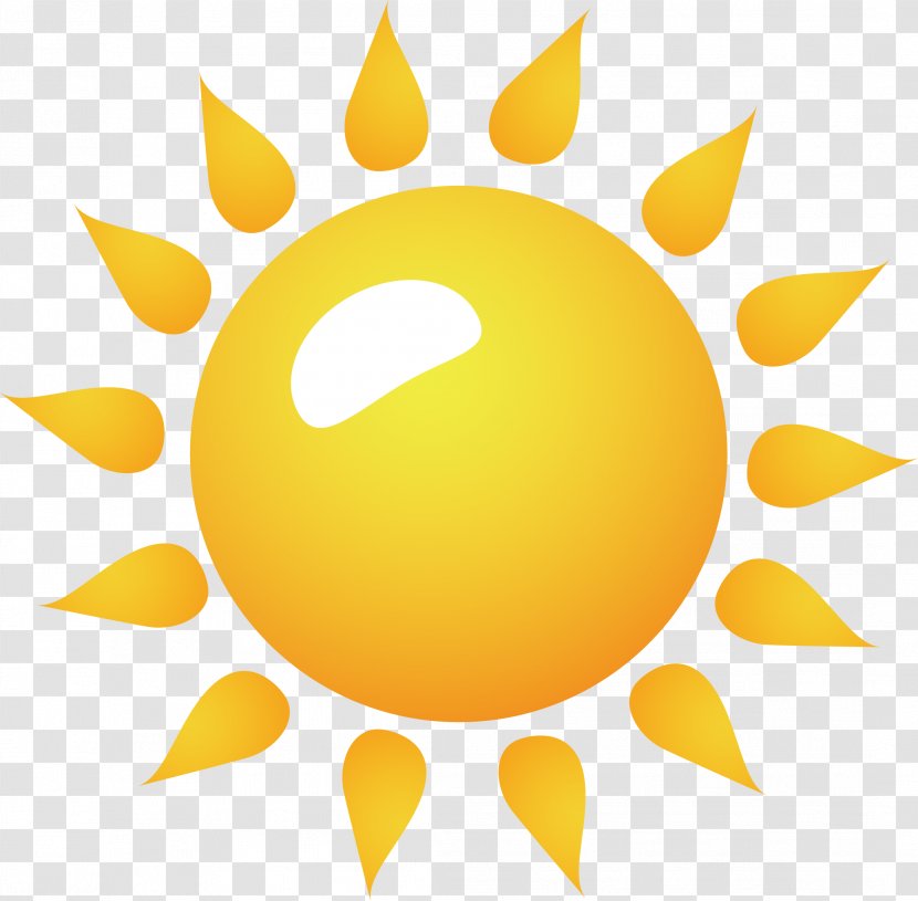 Clip Art - Animation - Sun Vector Element Transparent PNG