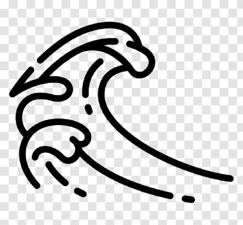 Norwegian Wave Rising - Line Art - Symbol Transparent PNG