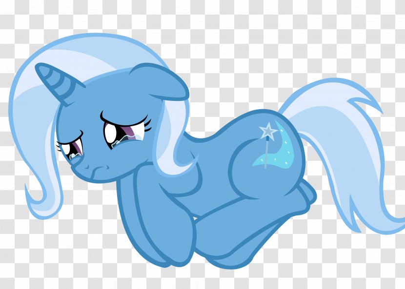 Pony Trixie Twilight Sparkle Applejack Sadness - Watercolor - My Little Sad Crying Transparent PNG