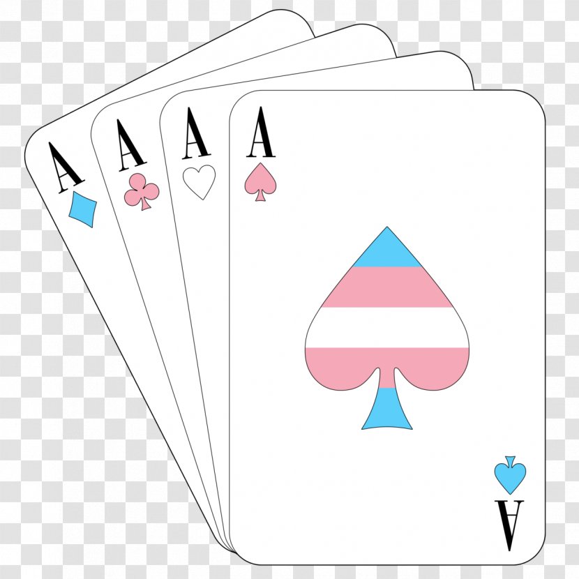 Bisexuality Transgender Asexuality Clip Art Lack Of Gender Identities - Ace Spade Transparent PNG
