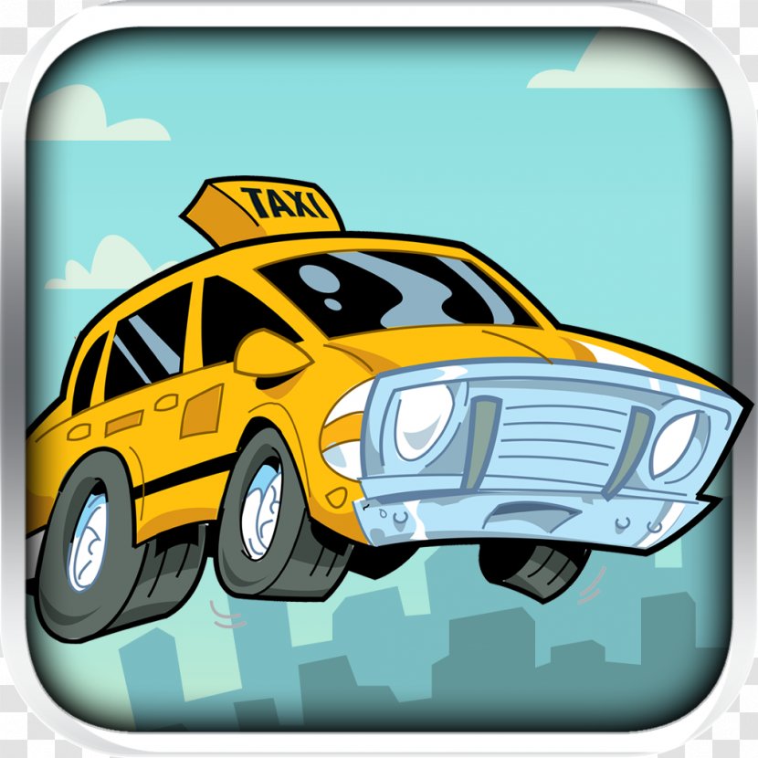 Run For Your Wife INSANE TAXI Battalion Text Ticket - Vehicle - Cartoon Taxi Transparent PNG