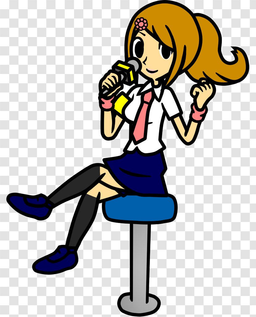 Rhythm Heaven Fever Megamix Clip Art - Reporter Transparent PNG