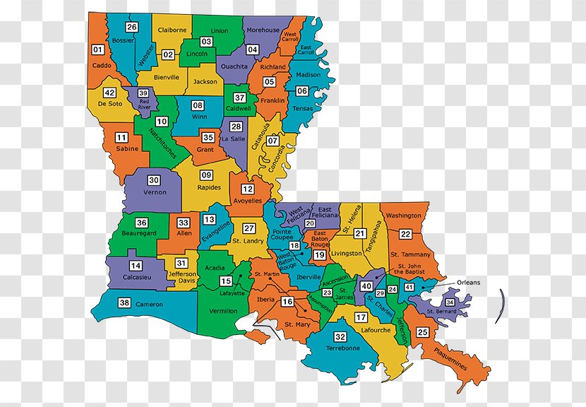 Covington Orleans Parish Calcasieu Parish, Louisiana Iberville Cameron - Toy - Map Transparent PNG