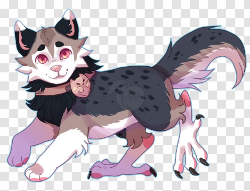 Whiskers Cat Horse Demon Canidae - Cartoon Transparent PNG