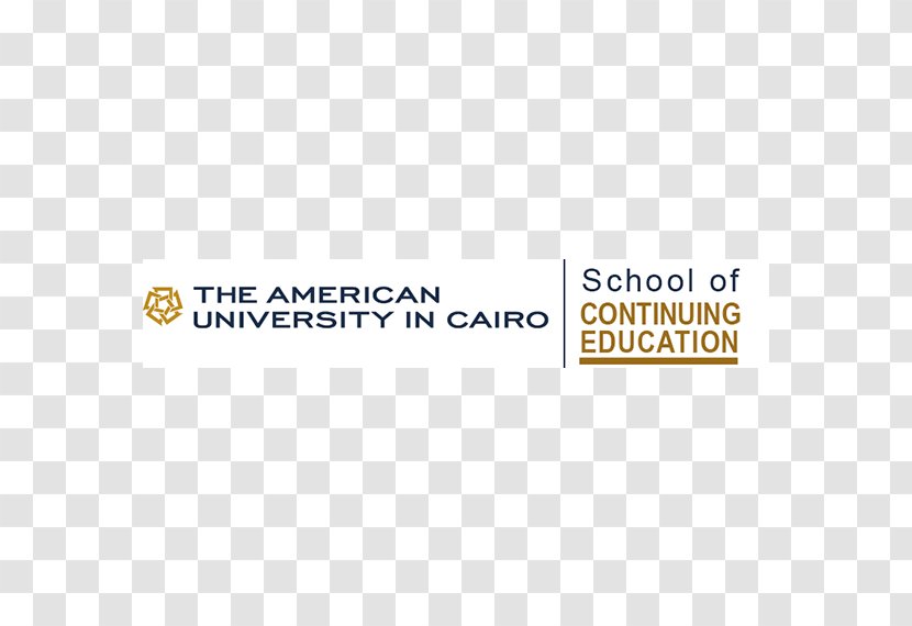 Logo Brand The American University In Cairo Organization - Text - Design Transparent PNG