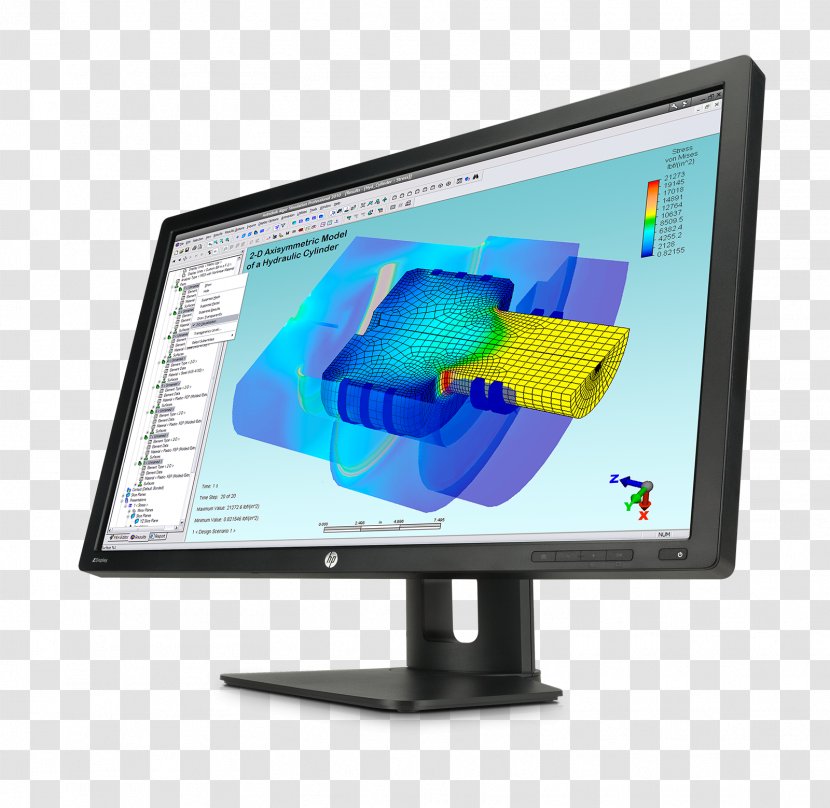 Computer Monitors Display Device Hewlett-Packard IPS Panel Workstation - Monitor Accessory Transparent PNG