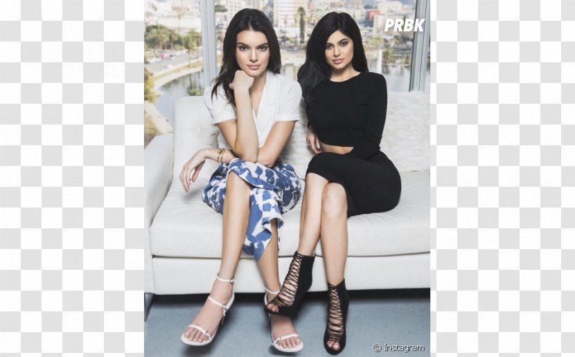 Kendall And Kylie Model Celebrity Foot Toe - Silhouette Transparent PNG