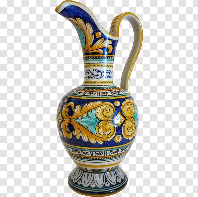 Vase Ceramic Pottery Jug Cobalt Blue - Artifact Transparent PNG