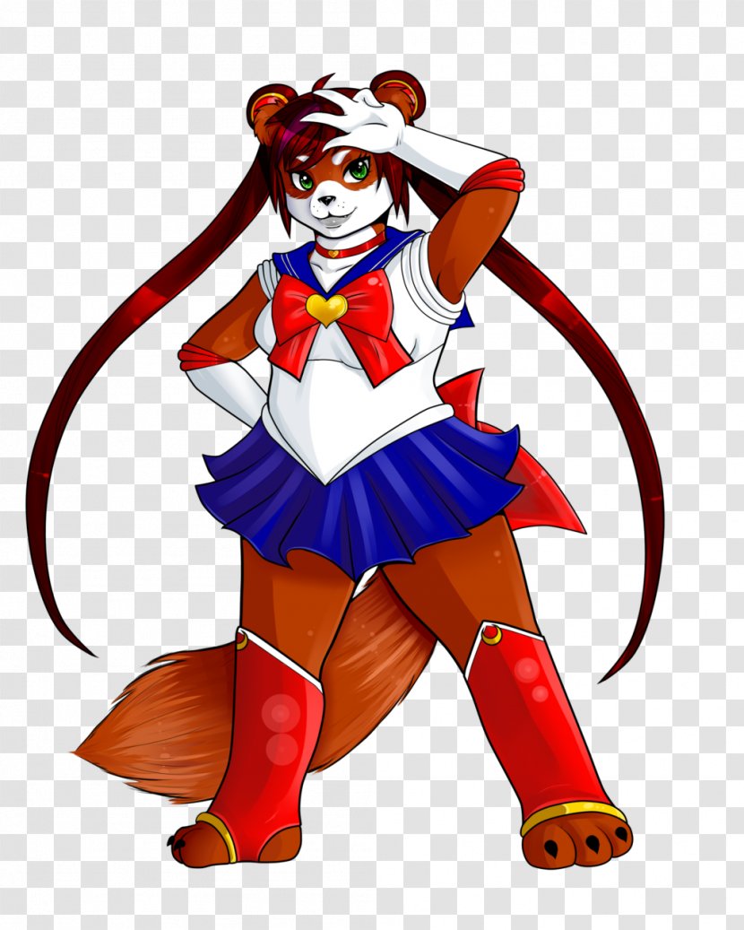 Sailor Moon Furry Fandom Costume - Heart - Flower Transparent PNG