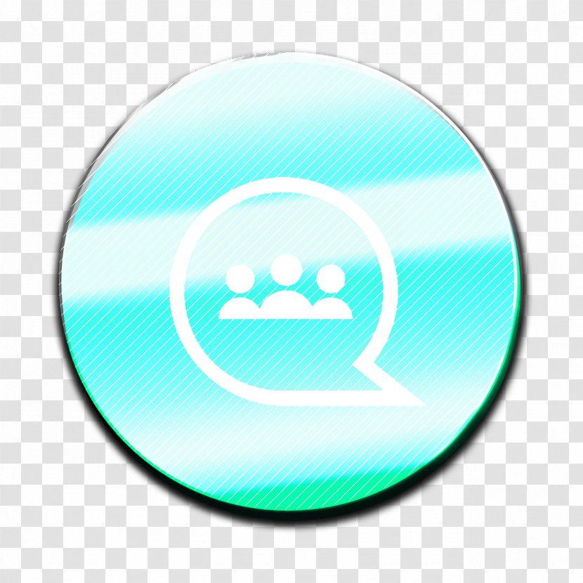 Chat Bubble Icon Conversation Message - Azure - Electric Blue Logo Transparent PNG