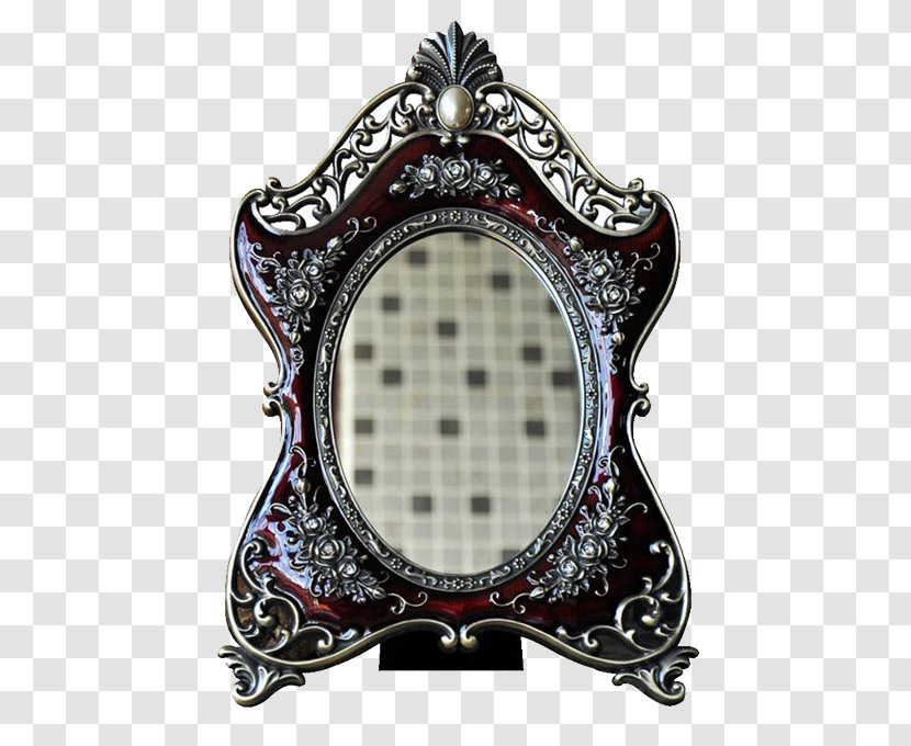 Mirror - Luxury - European-style Retro Transparent PNG