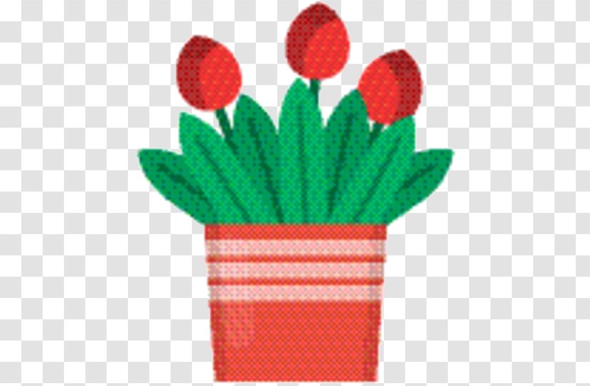 Tulip Flower - Flowerpot - Redm Transparent PNG
