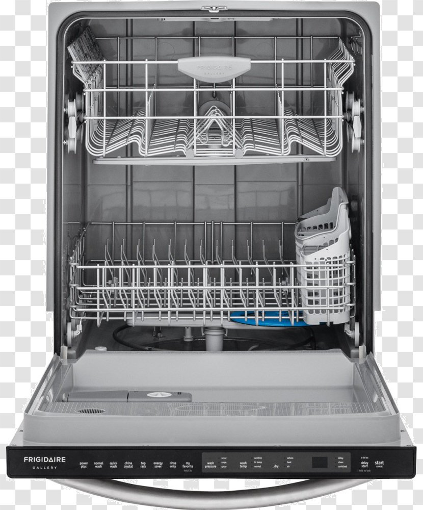 Frigidaire Gallery Series FGID2466QD Dishwasher Refrigerator Stainless Steel - Garbage Disposals Transparent PNG